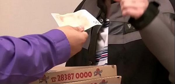  Delivery boy fuck my wife for money